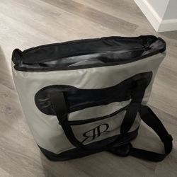 Cooler Bag Grey And Black