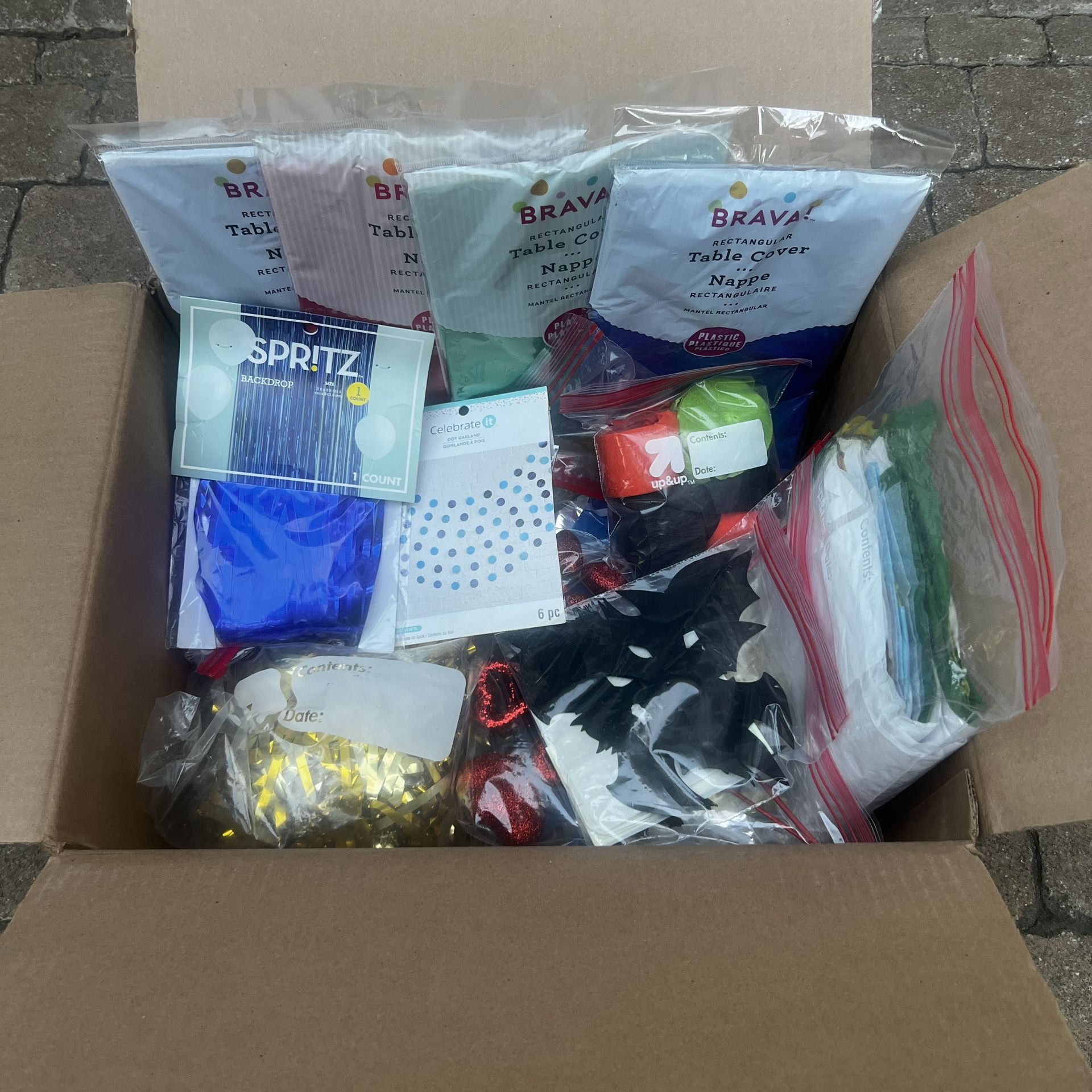 Box Of Party Decorations π π