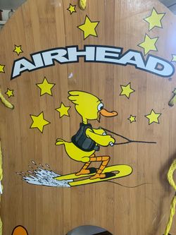 Airhead waterski training