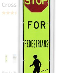 Sign Street Crossing 