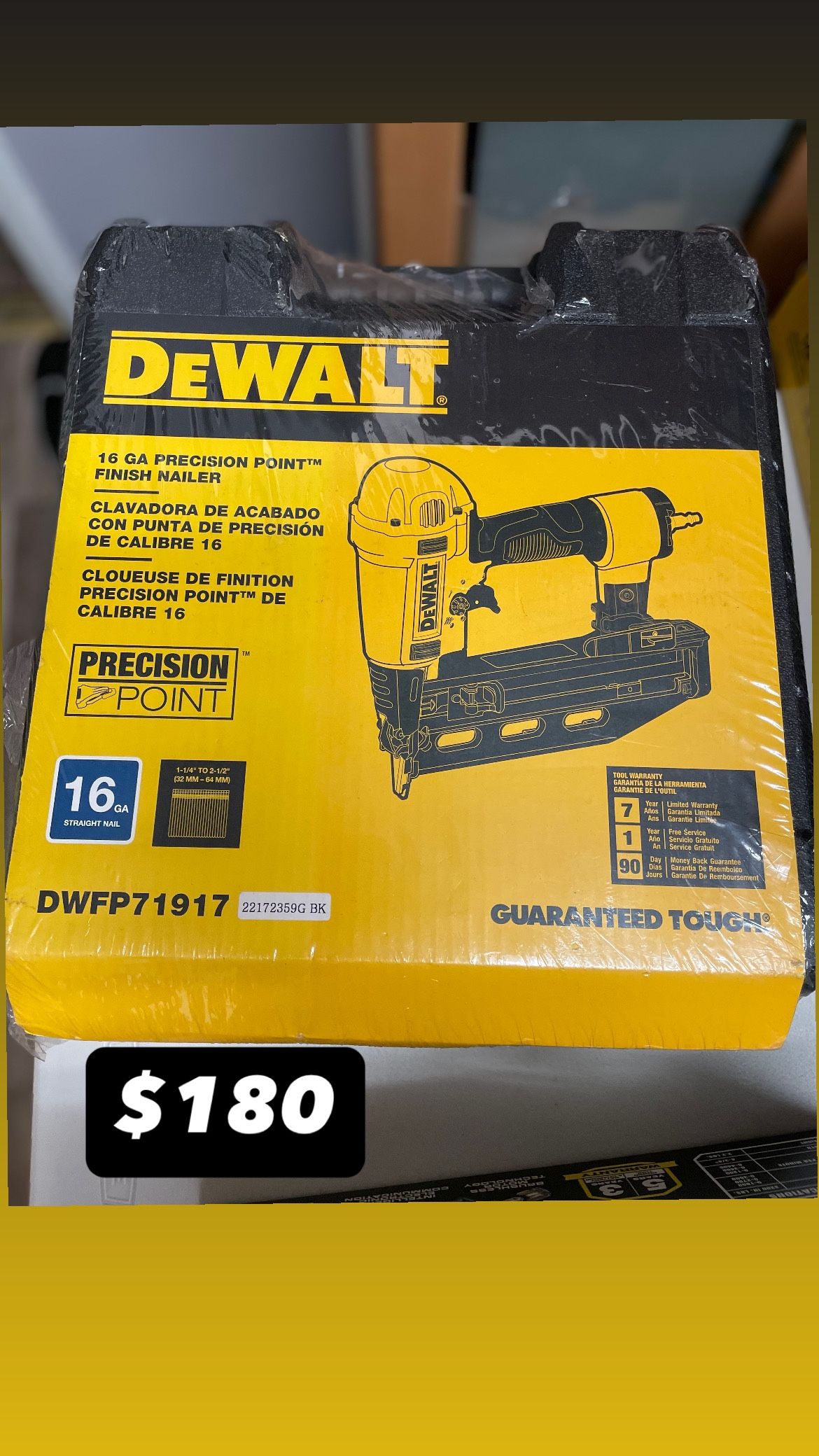 DEWALT JIGSAW NAILER