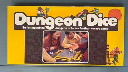 Vintage Dungeon Dice Game COMPLETE just $15