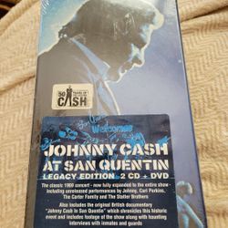 CD & DVD- LEGACY EDITION , JOHNNY CASH-NEVER OPENED!
