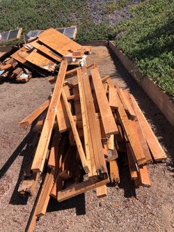 Free lumber firewood wood