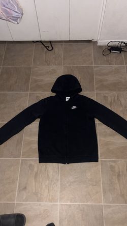 Nike Full-Zip Black Hoodie
