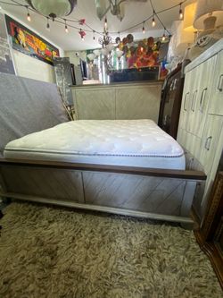 King Bed Frame And Mattress