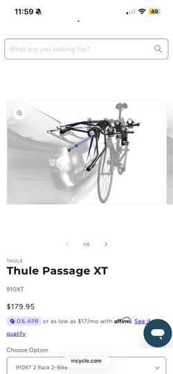 Thule Bike Rack
