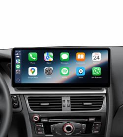 Car Stereo Radio Audi A4 A5 S4 S5 RS4 RS5 2009 2010 2011 2012 2013 2014 2015 2016, Wireless CarPlay Android Auto, 12.3” Touch Screen Head Units