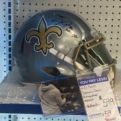Signed NFL Helmet