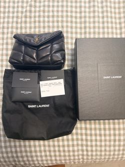 Authentic ysl pouch