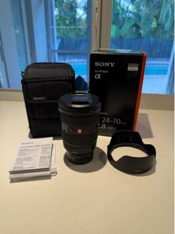 Sony 24-70mm f2.8 GM II lens