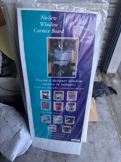 June Tailor No-Sew Window Cornice Board Kit