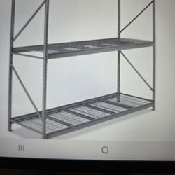 2 Units Bulk Storage Rack With Wire Decking