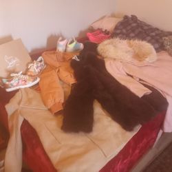 Tons Of Winter Clothing And Shoes For Sale 