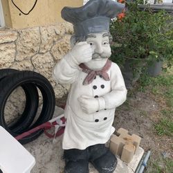 Italian Baker statue