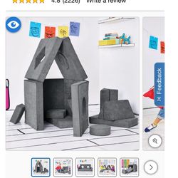 Yourigami Kids Convertible Play Fort