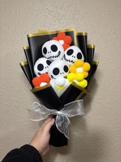 Skellington Valentines Day Bouquet