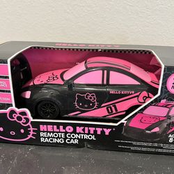 Hello Kitty Remote Control Racing Car NEW 