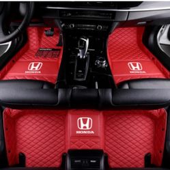 Fit Honda Civic 1(contact info removed) Luxury Waterproof Car Floor Mats Carpets Trunk Mat