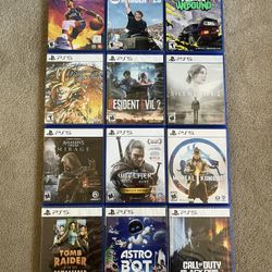 PS5 Games Read Description For Price