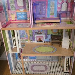Pink Huge Doll House