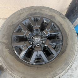17” Rims, 265/65r17 Michelin Tires 