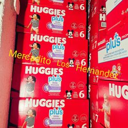 Huggies Little Movers Size 6 - 126 Diapers Pañales/ Firm price