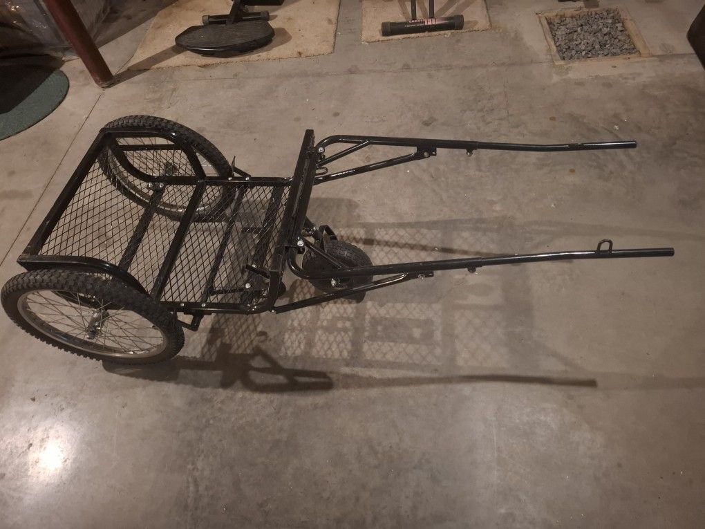 Metal Animal Pulling Cart