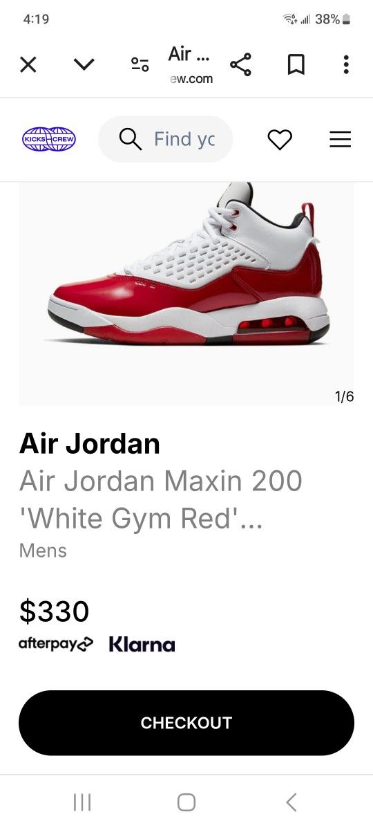 Maxin 200 Size 10 Brand New