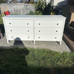White Ikea Dresser