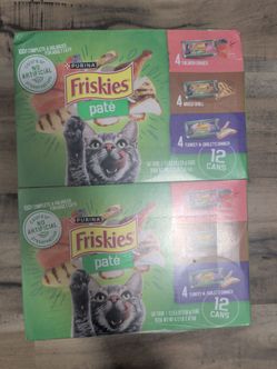 Friskies pate 12 cans