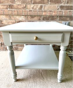 Solid Wood Side Table
