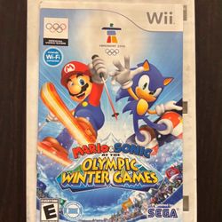 Mario and sonic at the Olympic Winter 