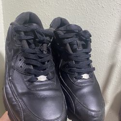 Nike Men's Air Max 90 LTR Triple Black Size 13