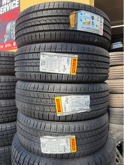 225/65/17 PIRELLI ALL SEASON 4 NEW TIRES INSTALLED ✅ INSTALADAS ✅🔥 WE DO COMPUTER ALIGMENT ✅