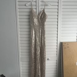 Gold Formal Dress 