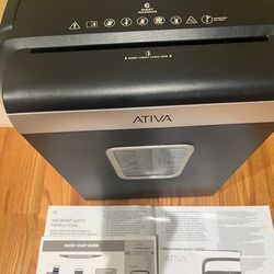 Ativa 6 Sheet Cross-Cut Shredder