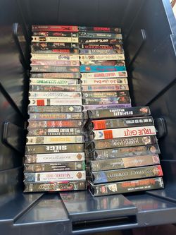 Lot of VHS Tapes 350 Mixed Movies