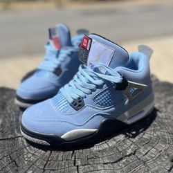 Jordan 4S University Blue GS Grade School Women’s Size 8 Men’s Size 6 No Box 