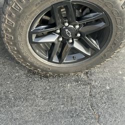 2021 Chevy Trail Boss Rims And Tires