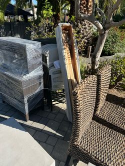 Free stuff first come first served tables chairs liquor cabinet folding chairs etc