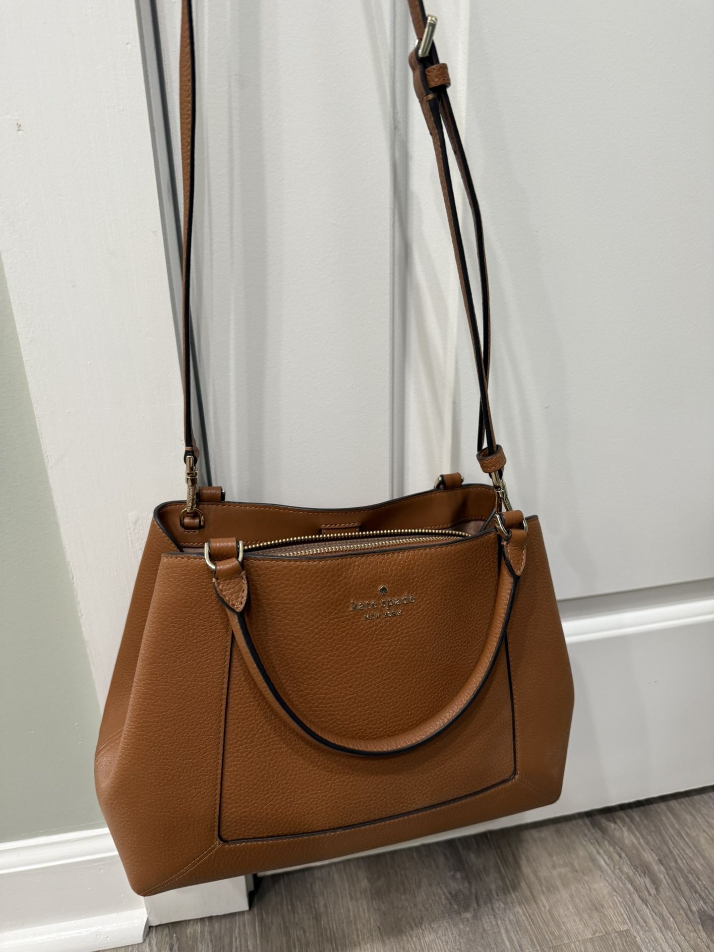Kate Spade Pebbled Leather New York Jackson Medium Tote Bag