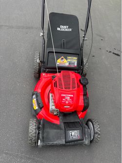Lawnmower craftsman self propelled