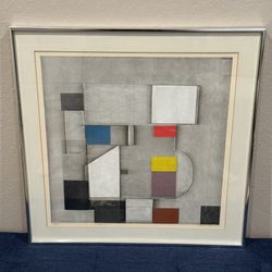 Listed Japanese American Artist Norio Azuma (b1928) "Image_G" Serigraph 28/95