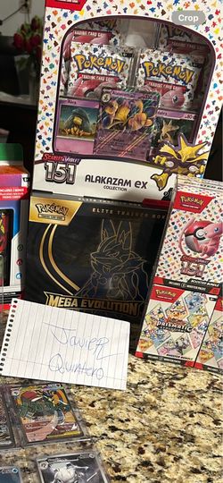Pokemon 151 alakazam ex box