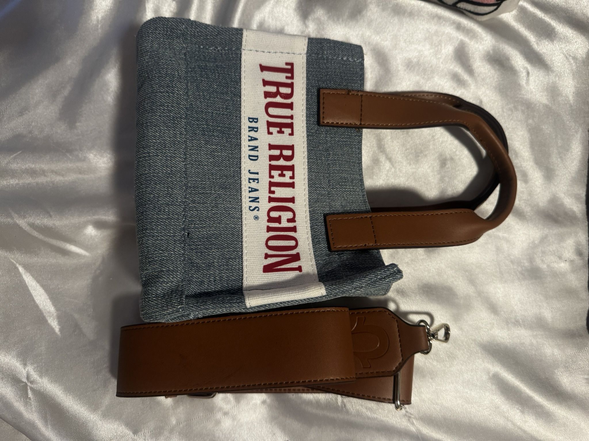 True Religion mini tote bag new 