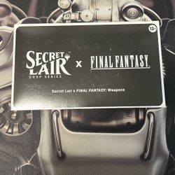 Mtg Secret Lair Final Fantasy Weapons