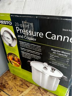 Pressure cooker and canner
