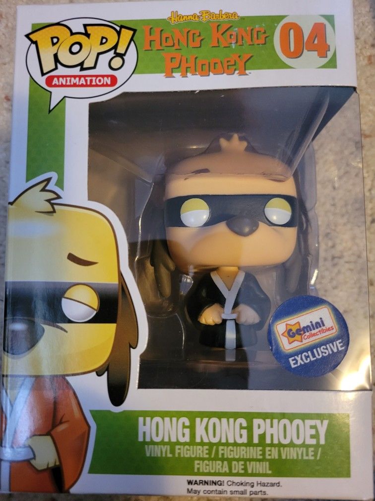 Funko Pop Hong Kong Phooey Black Gemini