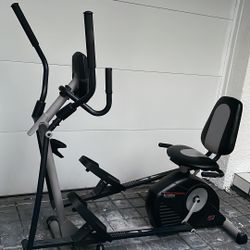 Exercise Bike. Standing Or Siting 